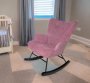 Acosta Rocking Occasional Chair -pink