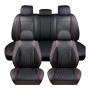 Full Set Anti-slip Waterproof Leather Car Seat Covers