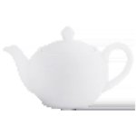 Arctic White Tea Pot 590ML