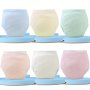 3-PACK Soft Cotton Training Pants For Babies And Toddlers Breathable Waterproof Cloth Diaper Covers Leak-proof Potty Training Underwear For Boys And Girls Washable Reusable