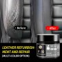 Faux Leather Vinyl Repair Kit Faux Leather Paint Cleaner For Auto Seat Sofa Faux Leather Repair Coats Holes Scratch Cracks No Heat Liquid