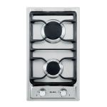 Elba 30CM Stainless Steel 2 Burner Domino Gas Hob - 02 EE35-200XD