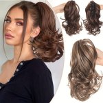 Ponytail Wig Short Curly Hair Clip Ponytail Women's Wig Accessories Are Comfortable And Easy To Wear
