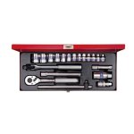 King Tony 3 8" Drive Socket Set 6 – 22MM 20 Piece