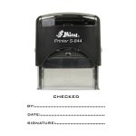 Shiny S-844 Ready Made Stamp Checked