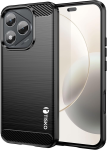 Tpu Brushed Texture Case Cover Compatible With Honor 400 Lite Black