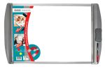 Parrot Whiteboard Slimline Magnetic 600 450MM Retail