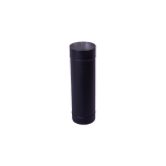 150 X 500 Mm Flue Pipe Black Single Wall