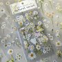 6sheets Decorative Stickers Vintage Plant Flower PVC Decorative Sticker Set For Scrapbook Label Diary Stationery Album Telephone Journal Planner