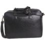 King Kong Leather Crossbody Laptop Bag Black