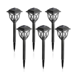 6 Pack Solar Garden Lights