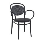 Marcel Arm Chair - Dark Grey