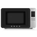 Smeg 29L Microwave With Grill Black - MOC01BLMEU