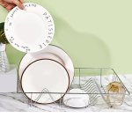 Metal Wire Dish Drying Rack - Space-saving Kitchen Solution