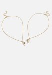 Cotton On Kids 2 Pack Necklaces - Best Friends gold Heart