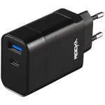 Rapid Series QC3.0 + Pd Wall Charger 18W With Cable RK-8039-BK