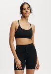 Cotton On Ultimate Run Rib Bike Short - Black