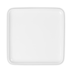 @home Contemp Side Plate Square White