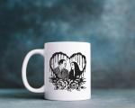 Gomez & Morticia Addams Mug