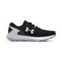 Under Armour Men's Charged Rogue 3 Road Running Shoes - Black/white - UK6.5