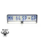 D.a.g Number Plate Bracket With Integrated LED Bar For