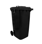 Wheelie Bin 240L Recycled Bin Black 100%