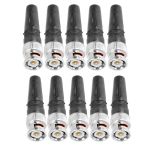 10 Pieces Bnc Male Adapter