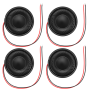 4 Pcs Internal Speakers Magnet 30MM 2800HZ 8OHM Compatible With Universal