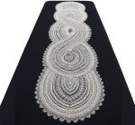 Table Runner Lace Cream