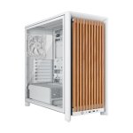 Corsair Frame 4000D Wood Rs Modular Tempered Glass White oak Mid-tower Atx Gaming Chassis