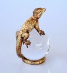 Chameleon Metal On Glass Ball – 37X7X23CM