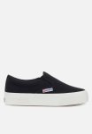 Superga 2740 Platform Slip On - Adk Black