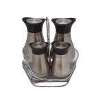4 Piece Cruet Set With Stand SGN1767