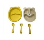 Children's Anti-bacterial Bpa-free Feeding Set MY-664 Yellow