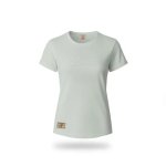 Ladies T-Shirt Embroidered Sage - Melange - 3XL