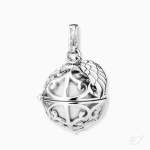 Engelsrufer Whisperer Silver Pendant With Mop Effect Sound Ball - M