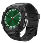 Spigen Samsung Galaxy Watch 7 Ultra Premium Rugged Armor Pro Case 47MM Black