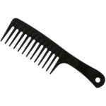 Comb Plastic Basin Jumbo Black