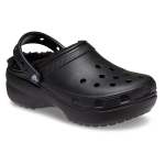 Classic Platform Lined Clog Womens - Black W11