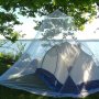 Elegant Bed Canopy Mosquito Net - Insect Protection Perfect For Room Decor & Outdoor Camping Includes Iron Stand