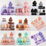 20-PIECE Makeup Tool Set - Air Cushion Powder Puff Loose Powder Puff Makeup Sponge Finger Puff - Wet And Dry Face Makeup Beauty