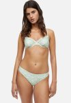 Bikini Bottoms - Light Green floral