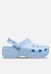 Crocs Classic Platform Pearl Clog - Blue Calcite