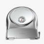 Stovetop Pizza-oven Pure Polished Aluminium