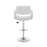 Smte White Mixology Bar Stool With Keychain
