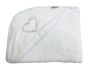 Baby Sense - Apron Bath Towel - White