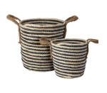 Basket Straw Set Of 2