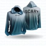 Scary Melange Hoodie Blue - Large - Basil Manning