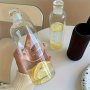 BPA-Free Plastic Water Bottles With Time Markings: Leak-Proof Lightweight Hand-Wash Only Round Design For Climbing 16.91oz/23.67oz Perfect For Christmas Gifts