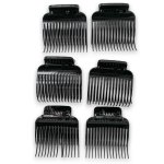Claw O Hair Clips 6 Pack 55 X 58 X 35MM - PC Material